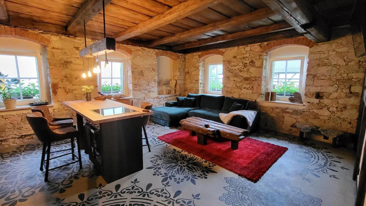 Urlaub Auf Dem Bauernhof Appartement Augustusburg Buitenkant foto